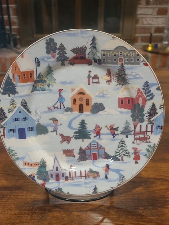 Monterey Bay Other - Monterey Bay Christmas Dessert Plates.  Set of 2.